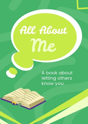 Free All About Me Book Template to Edit Online