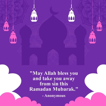Free Ramadan Mubarak Quote Template to Edit Online Free Ramadan Mubarak Quote Template to Edit Online