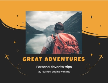 Free Scrapbook Cover Template to Edit Online