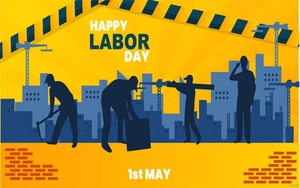 Labor Day Banner Vector