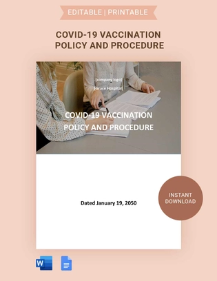 Covid-19 Vaccination Policy And Procedure