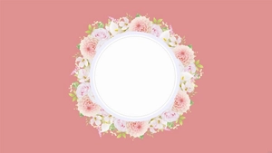 Mother's Day Floral Background