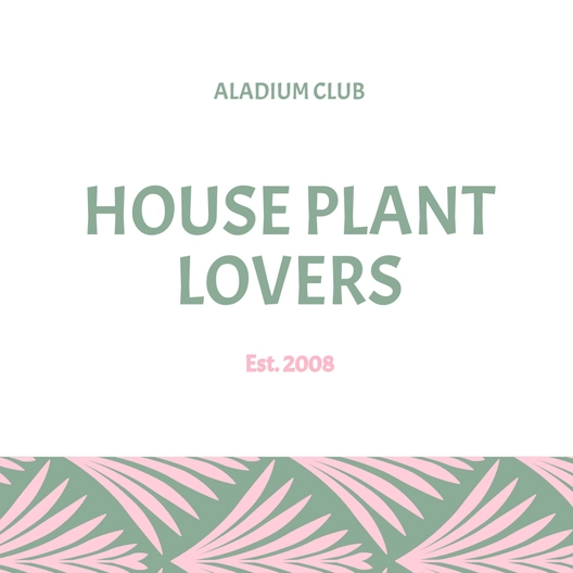 Green Plant Lover Tote Bag Template