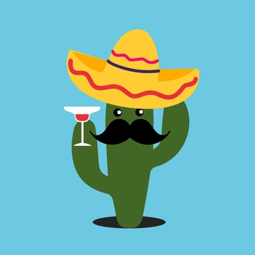 Free Cute Cinco De Mayo Clipart Template to Edit Online