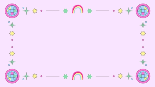 Rainbow Border Background