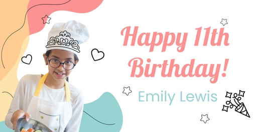 Birthday Tarpaulin Template