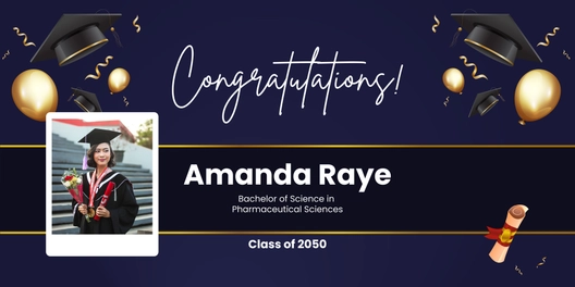 Graduation Tarpaulin Template