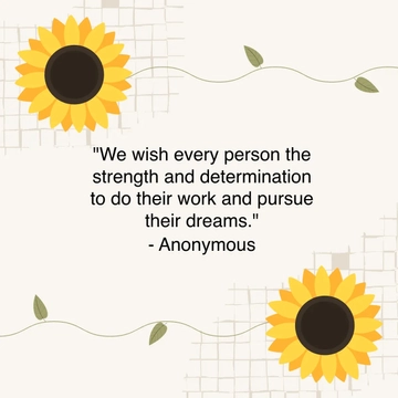 Free May Day Wishes Quote Template to Edit Online