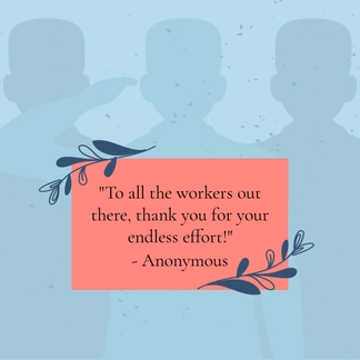 Free Thankful Labor Day Quote Template to Edit Online