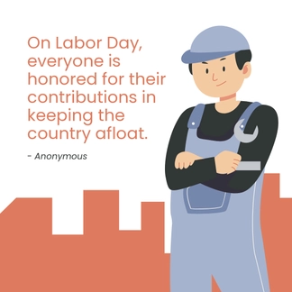 Free Labor Day Quote Template to Edit Online