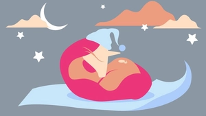 Unicorn Sleeping Background