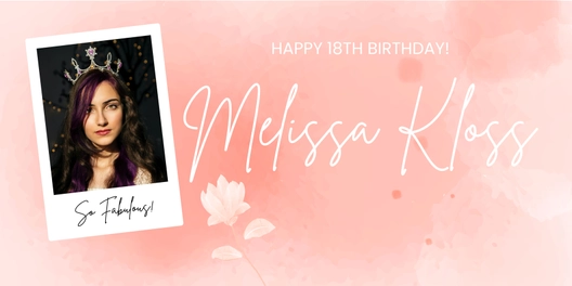 Debut Tarpaulin Template