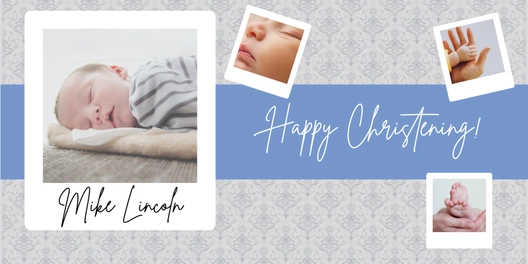 Baptism Tarpaulin Template