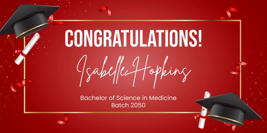 Congratulation Tarpaulin Template