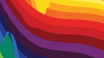 Free Rainbow Stripes Background Template to Edit Online