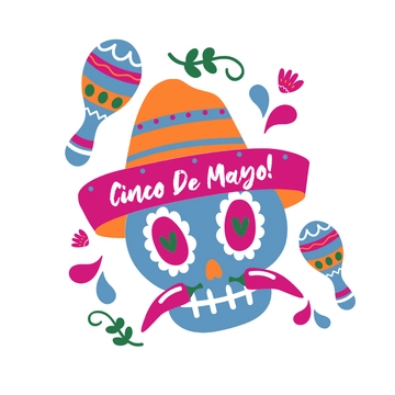 Free Cinco De Mayo Party Clipart Template to Edit Online