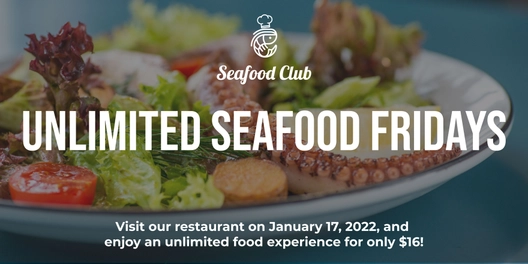 Food Tarpaulin Template