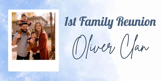 Family Reunion Tarpaulin Template