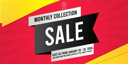 Sale Tarpaulin Template