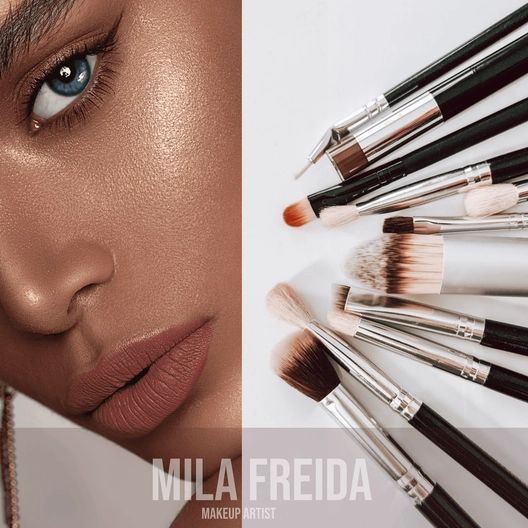 Free Makeup Artist Watermark Template to Edit Online