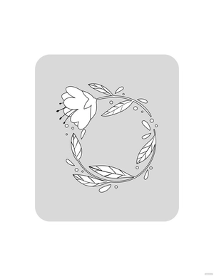 Mother's Day Card Coloring Page