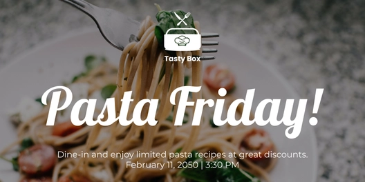 Restaurant Tarpaulin Design