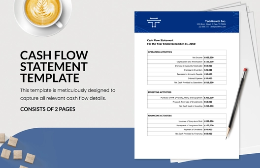 Cash Flow Statement Template