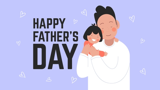 Cute Father's Day Background