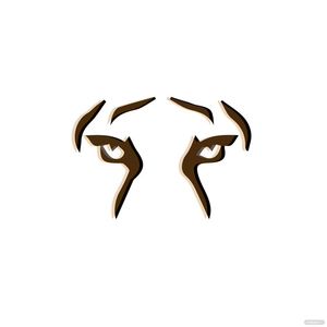 Tiger Eyes Clipart