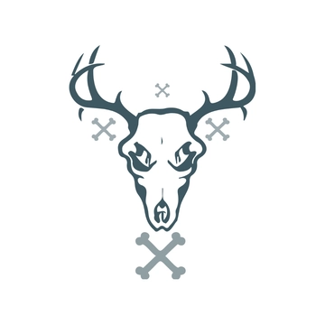 Free Deer Skull Clipart Template to Edit Online
