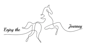 Free White Horse Wallpaper Template to Edit Online