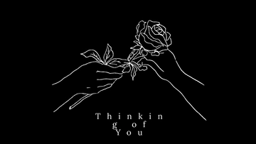 Free Love Black and White Wallpaper Template to Edit Online