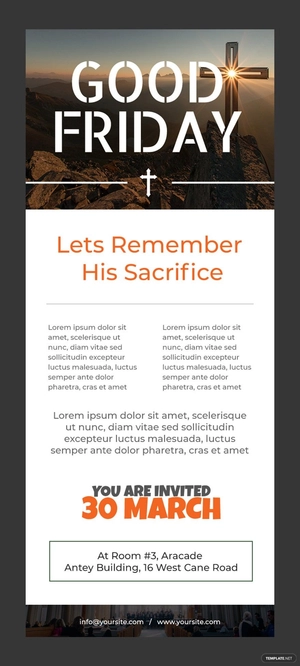 Good Friday Email Newsletter Template
