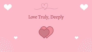 Free Pink Love Wallpaper Template to Edit Online