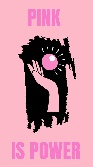 Free Pink Wallpaper Iphone Template to Edit Online