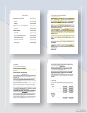 Sample Survey Report Template