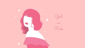 Free Modern Pink Wallpaper Template to Edit Online