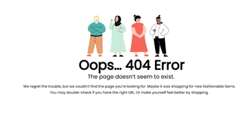 Free 404 Error Page Template to Edit Online