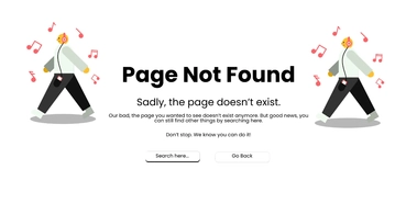 Free Dental 404 Error Page Template to Edit Online