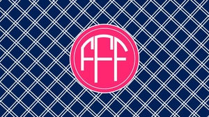 Preppy Monogram Wallpaper