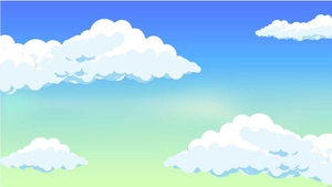 Anime Sky Background
