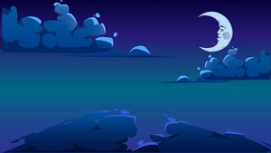 Anime Night Background