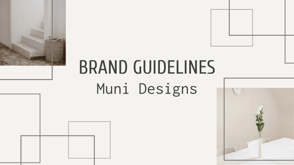 Modern Brand Guidelines Template
