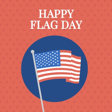 Free Happy Flag Day Image Template to Edit Online