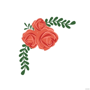 Floral Corner Clipart