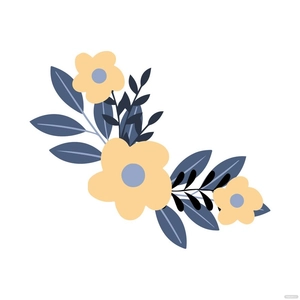 Seamless Floral Border Clipart