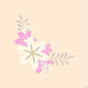 Wedding Floral Border Clipart