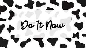 Cow Print Preppy Wallpaper
