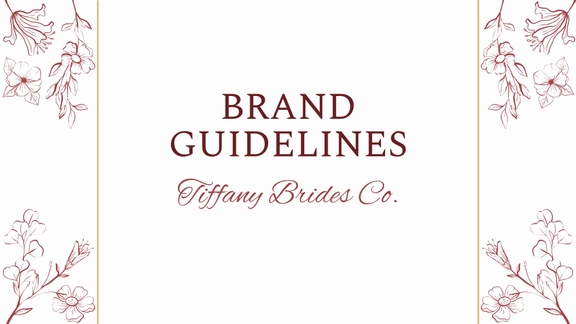 Elegant Brand Guidelines Template