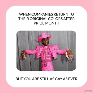 Companies After Pride Month Meme